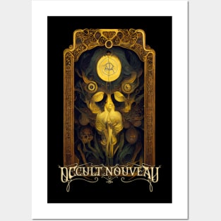 Occult Nouveau - The Illusory Face of the Trickster Posters and Art